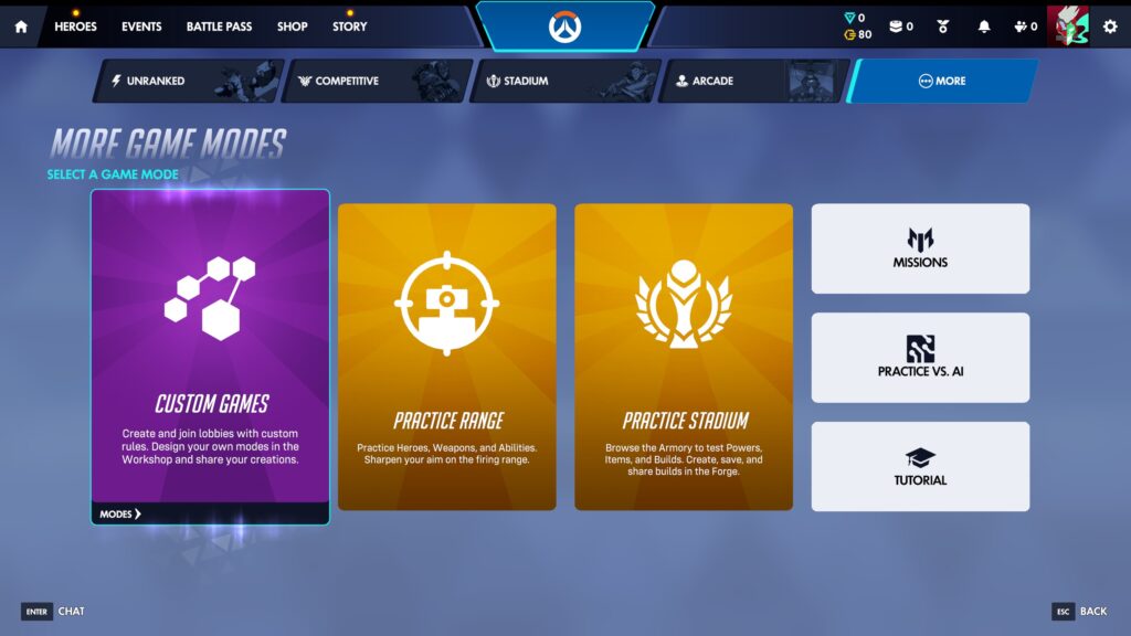 Overwatch カスタムゲーム設定 保存 UI（2026年版）