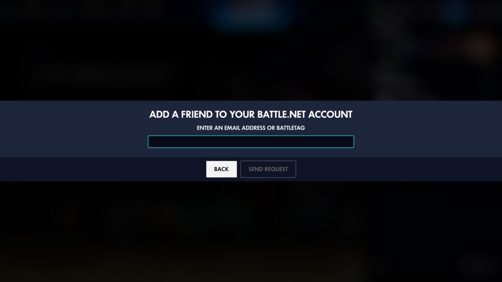 オーバーウォッチ BATTLETAG入力画面