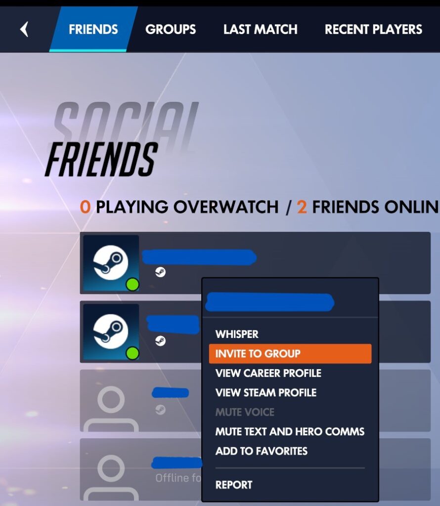 invite.pngオーバーウォッチ グループ招待 ソーシャル画面