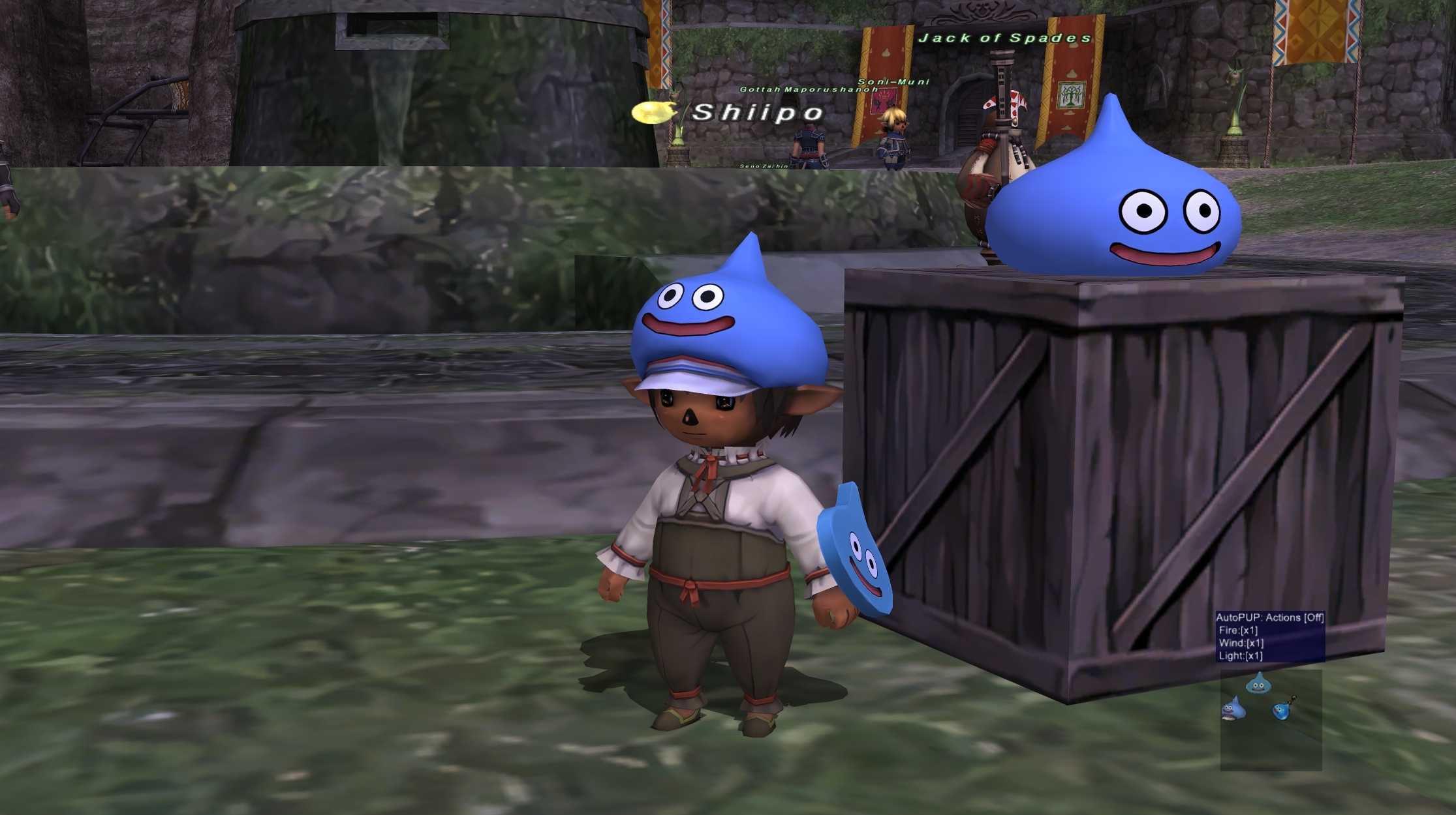 『FF11』スライムがヴァナに!ドラクエイベント再演中。